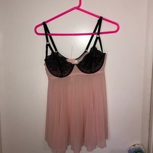 Maiden form mesh lingerie top